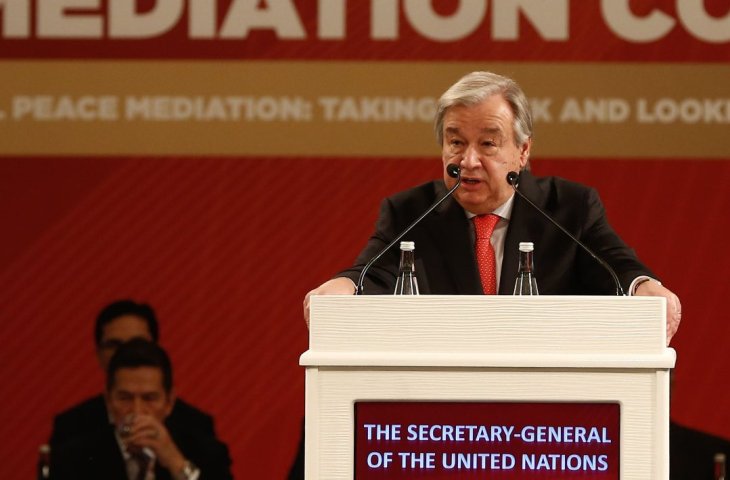 Mediation important tool to end conflict in Syria, UN chief says in Turkey