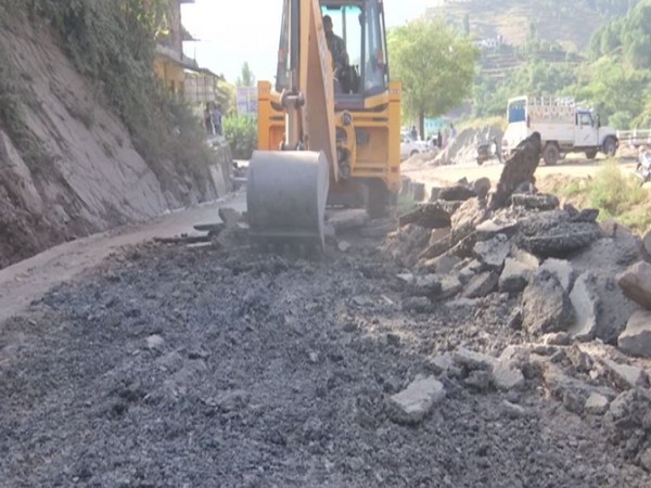 Construction of new roads underway in J-K's Rajouri under PMGSY, locals express elation