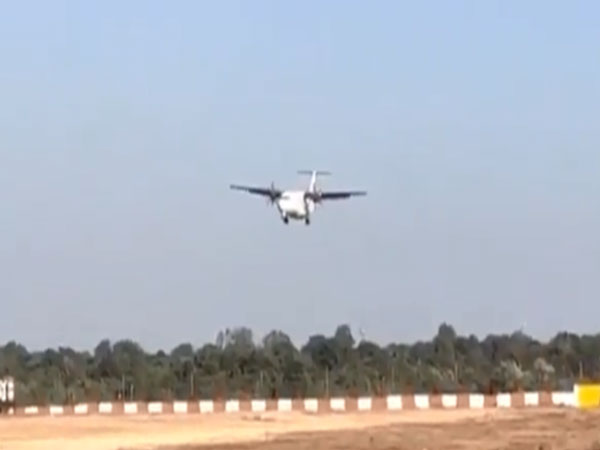 Union Minister Scindia hails successful trial landing af ATR-72 at Rourkela airport