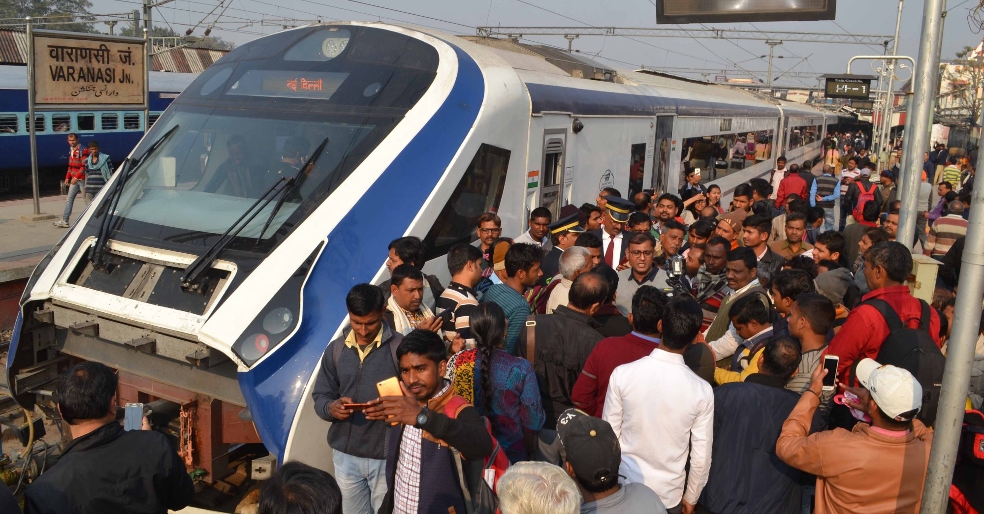 Bottle crushers, deep freezer, revolving seats among many features in Vande Bharat Express