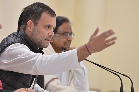 Rahul cites media reports to claim PM's defence on Rafale deal 'demolished'