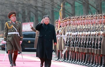 Kim says North Korean launches were warning to US, South