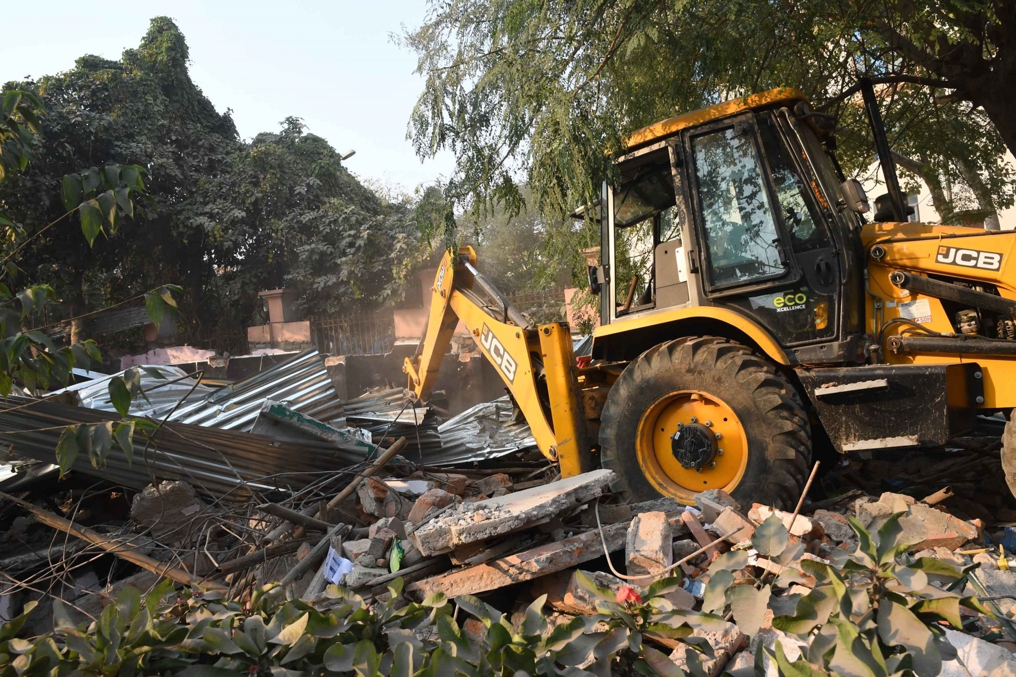 Anti-encroachment drive in Delhi's Mangolpuri canceled due to unavailability of police force

