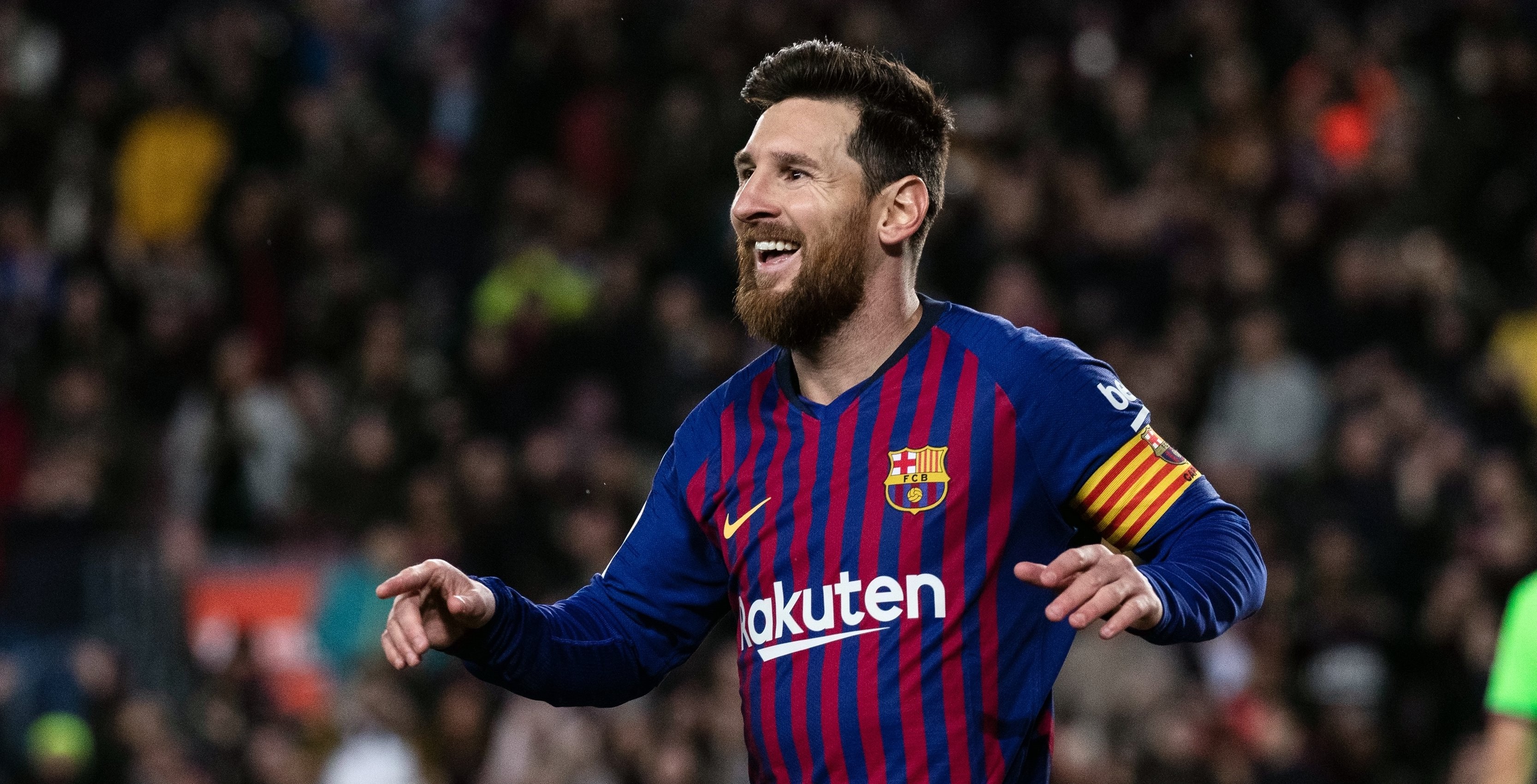 Messi's brace cruise Barcelona to quarter-finals of Champions League