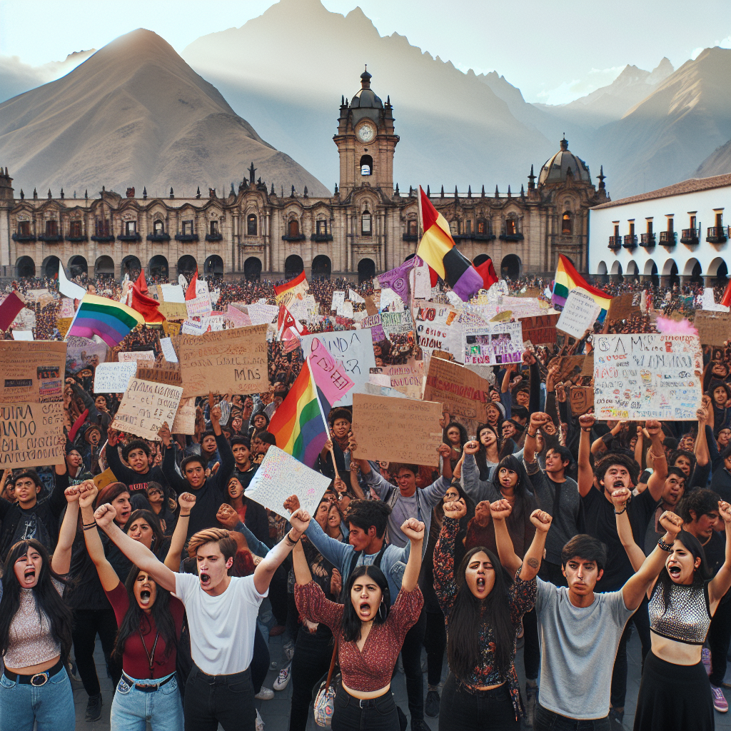 "Peru Erupts: Mass Protests Against Gender Identity Stigma Decree"