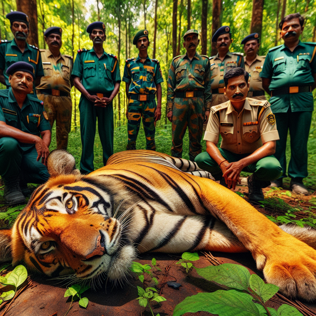Maharashtra Forest Department Rescues Two Tigers in Chandrapur and Pench