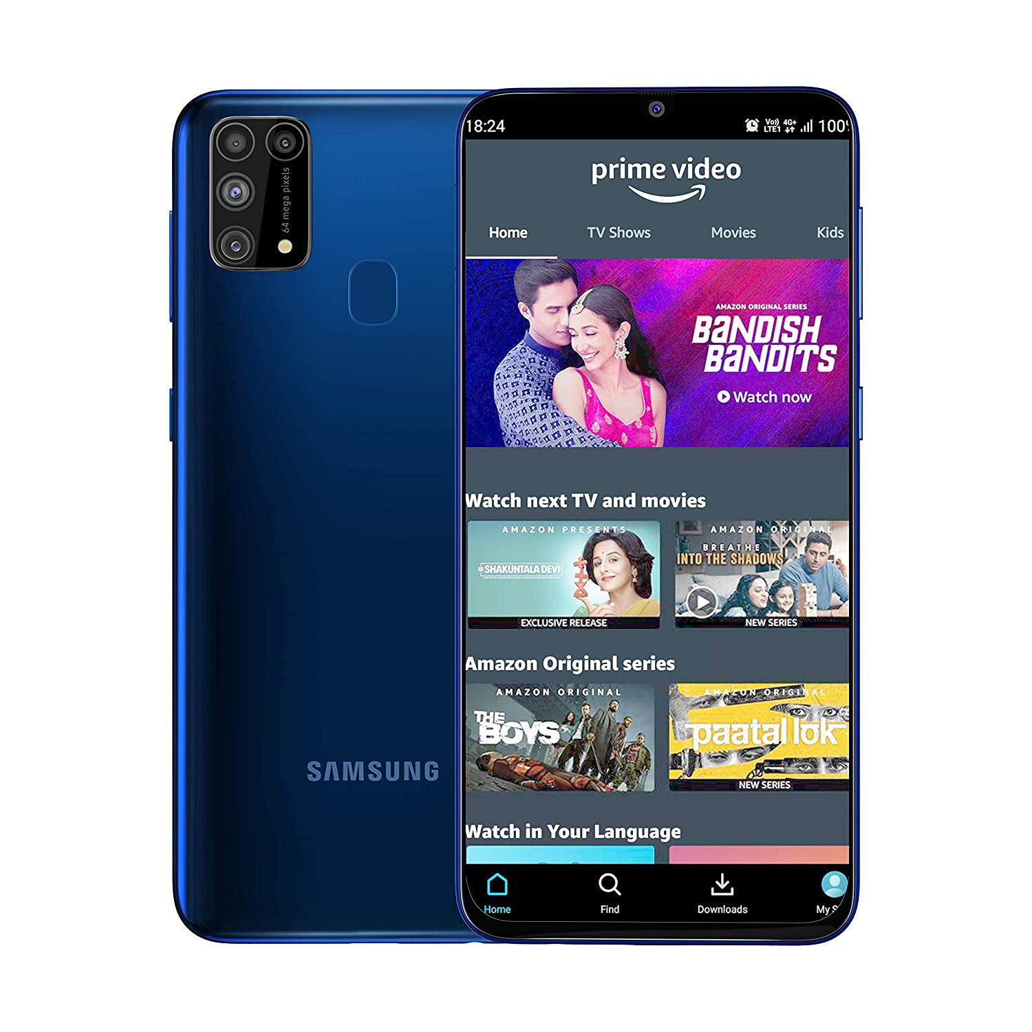 Amazon Exclusive offer on Samsung Galaxy M31(6 GB,128 GB)