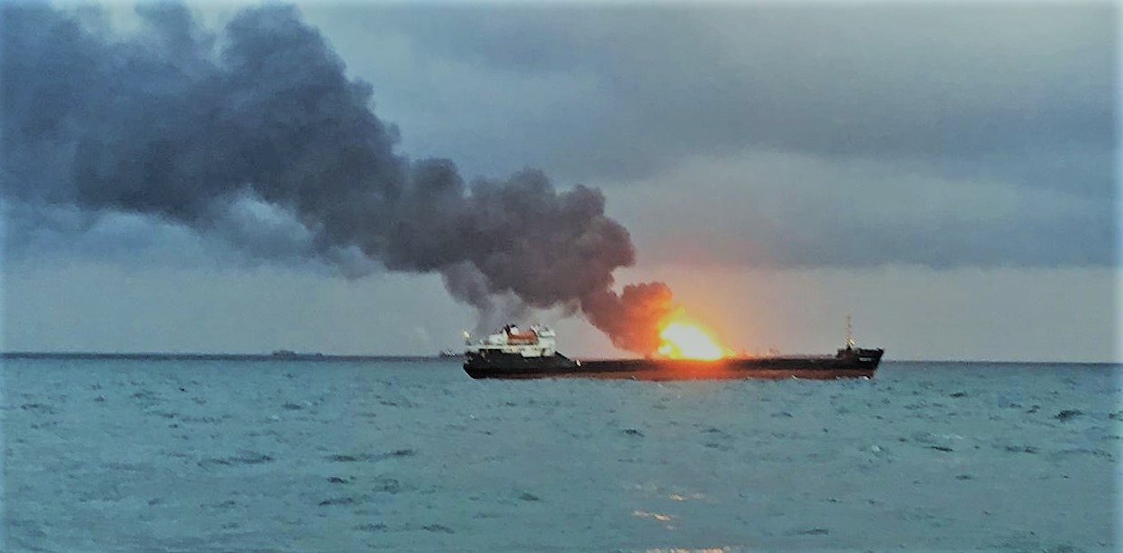 UPDATE 1-Explosion sets ablaze Iranian oil tanker near Saudi port - Iranian state media