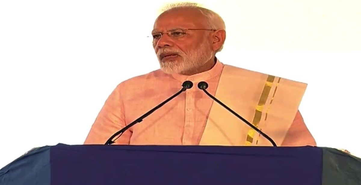PM Modi lays foundation stones for several development projects in Jammu
