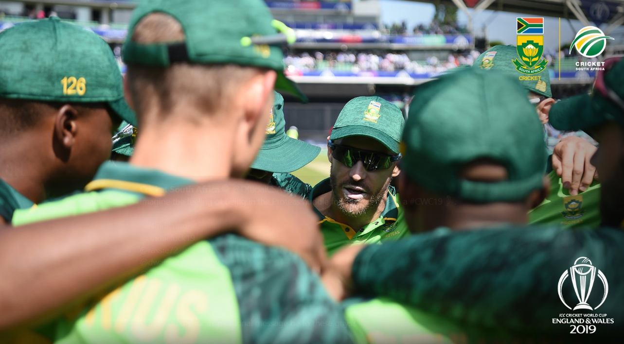 S Africa aims to bounce back from first match defeat in World Cup