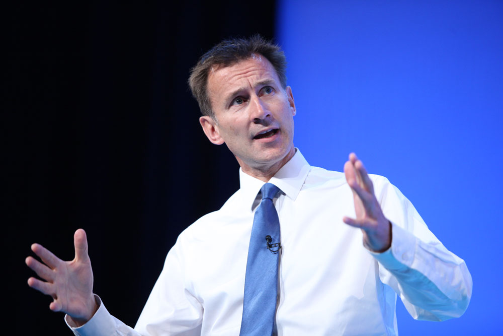 UK's Hunt says will prioritise business tax cuts when there is headroom