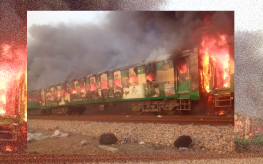 74 passengers killed in Pakistan train inferno
