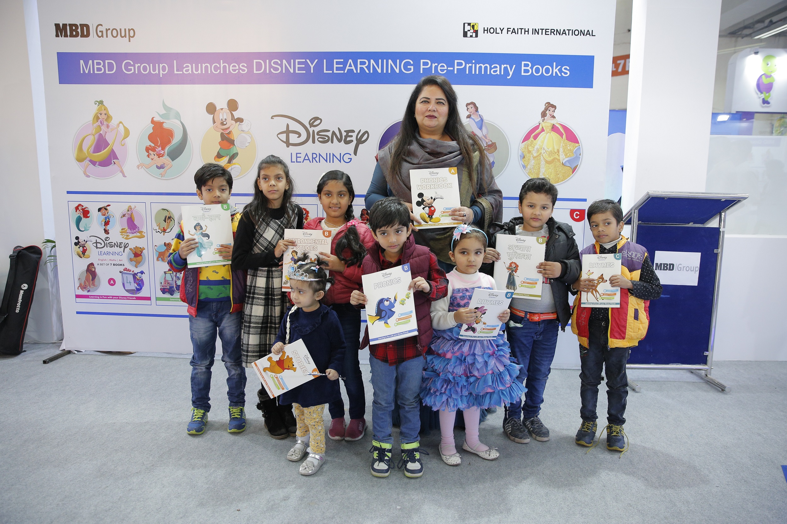 MBD Group launches pre-primary books featuring Disney themes