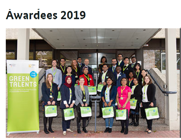 SDG 13: Green Talents Competition 2019 awardees on tour through Germany