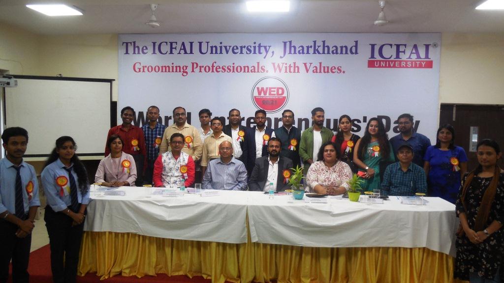 World Entrepreneurs’ Day celebrated at ICFAI University