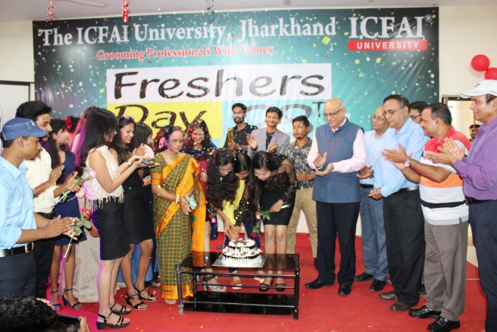 Freshers' Day celebrated at ICFAI University